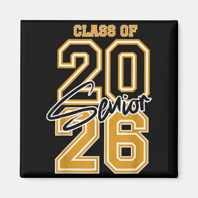 Klass 2026 senior - 2026 examen  magnet (Framsidan)