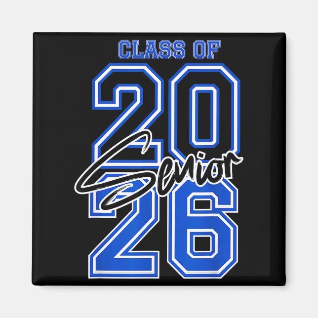 Klass 2026 senior - 2026 examen  magnet (Framsidan)
