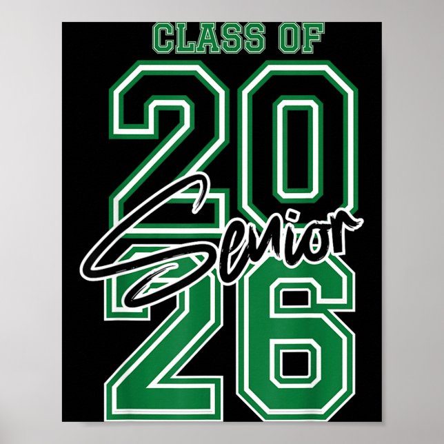 Klass 2026 senior - 2026 examen  poster (Framsidan)