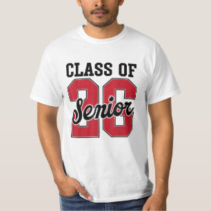 Klass 2026 Senior 2026 Skolstart 2026 T Shirt