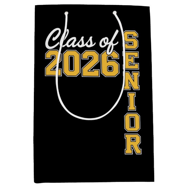 Klass 2026 Senior Gul Examenutexaminerad (Framsidan)