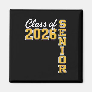 Klass 2026 Senior Gul Examenutexaminerad Magnet