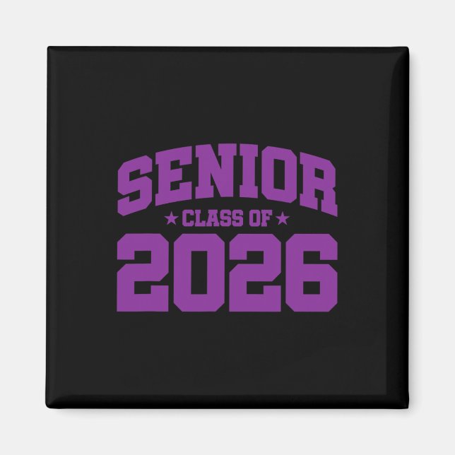 Klass 2026 - Seniorår Skolavslutning - Senio Magnet (Framsidan)