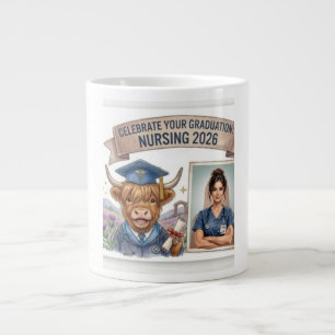 Klass 2026 Skotsk Highland Ko Nursemug Jumbo Mugg