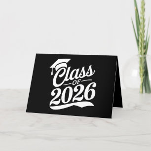 Klass 2026 Stolt Examens Student Examen Tack Kort