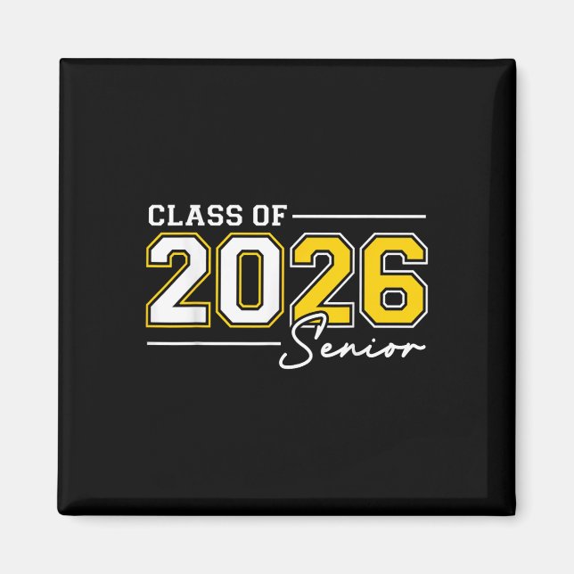 Klass 2026 Studenten 2026 Se Magnet (Framsidan)