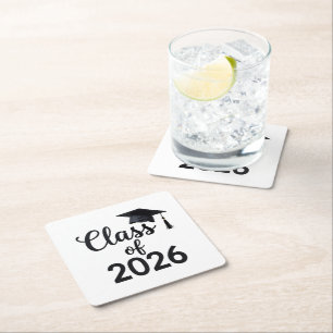 Klass 2026 underlägg papper kvadrat
