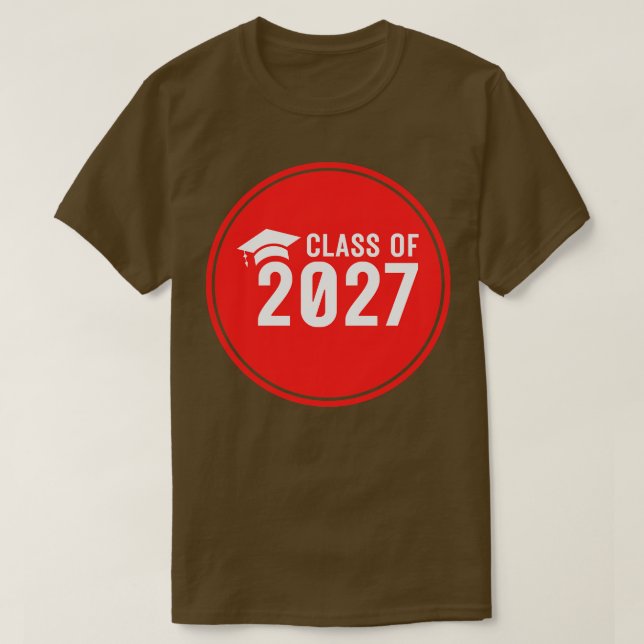 Klass 2027 22 t shirt (Design framsida)