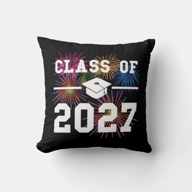 Klass 2027 Avslutningsår Kudde (Framsida)