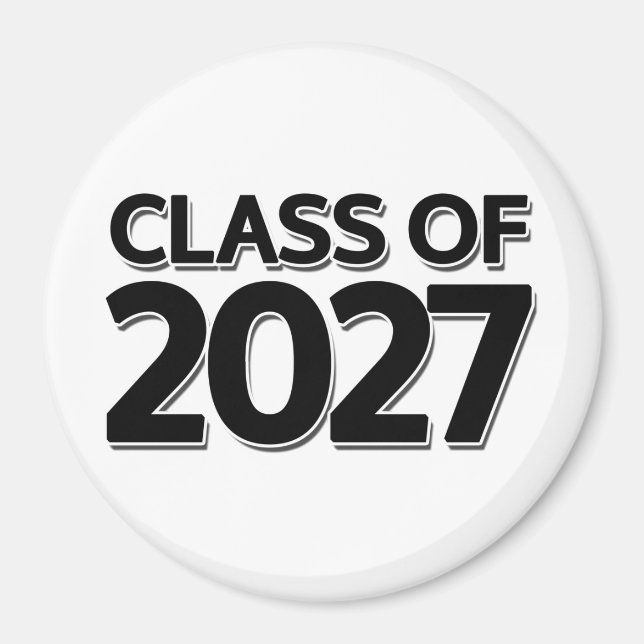 Klass 2027 magnet (Framsidan)
