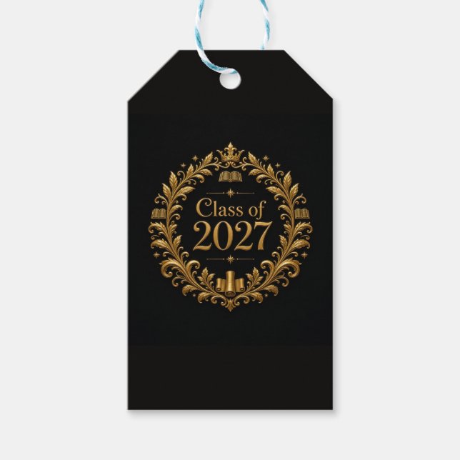 Klass 2027 presentetikett (Framsidan)
