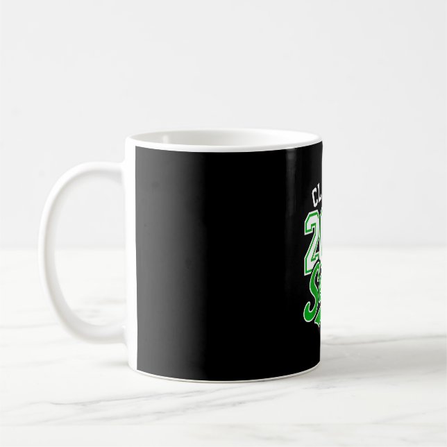 Klass 2027 senior 2027 tillbaka till skolan kaffemugg (Vänster)