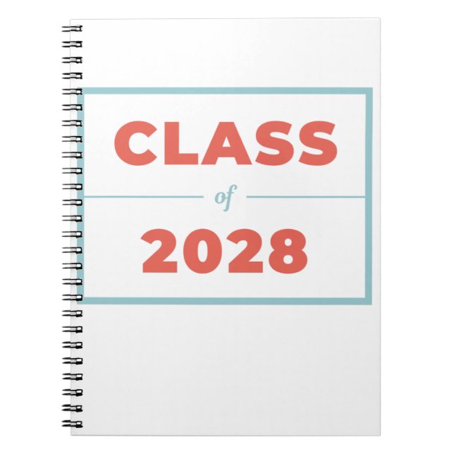 Klass 2028 anteckningsbok (Framsidan)