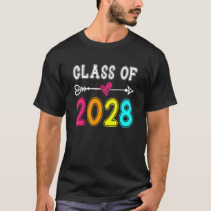 Klass 2028 före K Student Preschool Studenten T Shirt