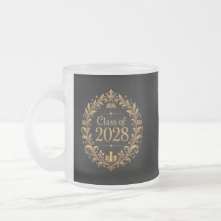 Klass 2028 frostad glasmugg