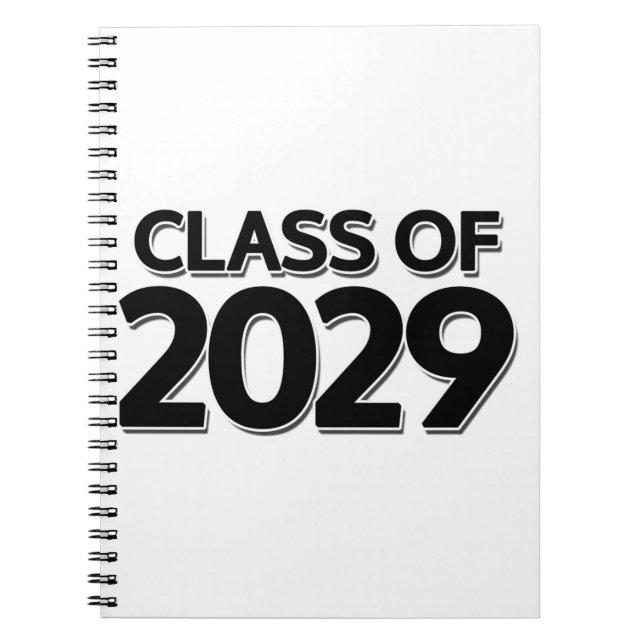 Klass 2029 anteckningsbok (Framsidan)