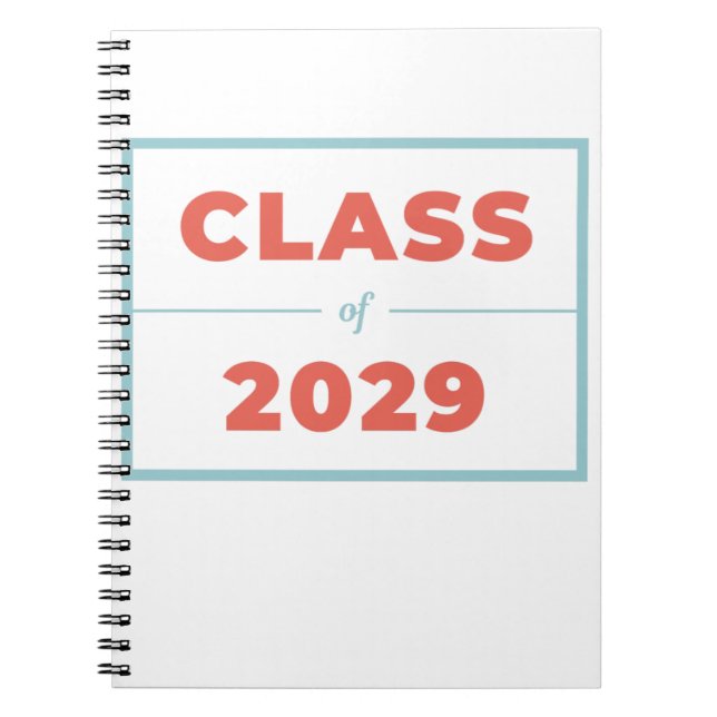Klass 2029 anteckningsbok (Framsidan)
