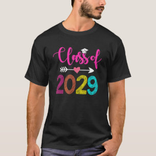 Klass 2029 före K Student Preschool Studenten T Shirt