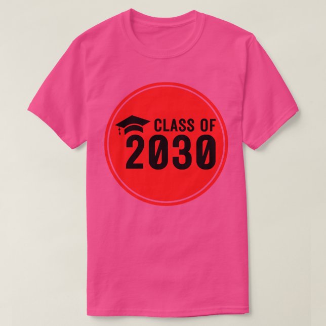 Klass 2030 18 t shirt (Design framsida)