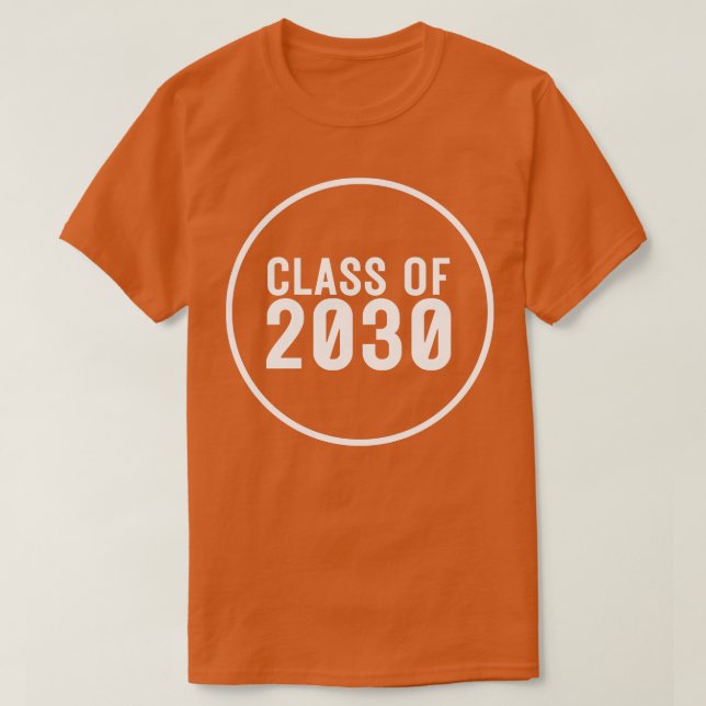 Klass 2030 1 t shirt (Design framsida)