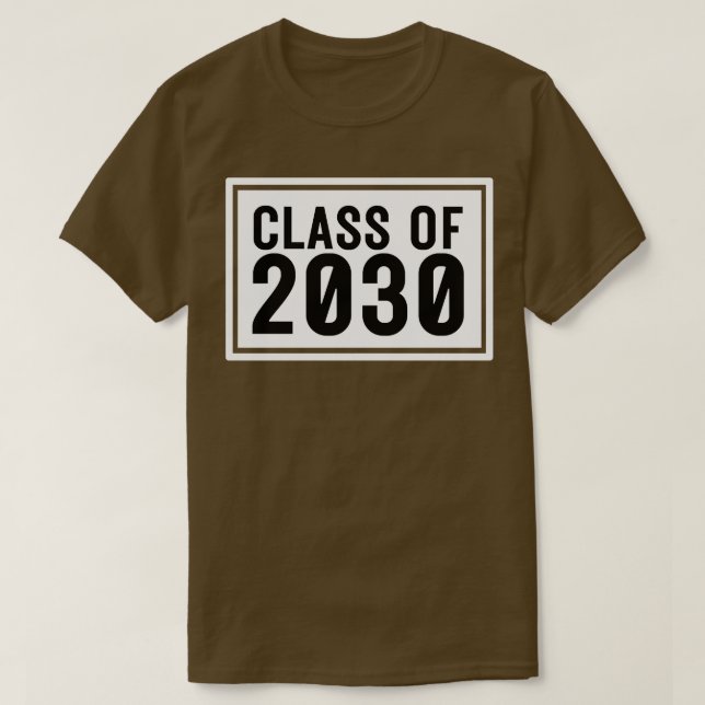 Klass 2030 4 t shirt (Design framsida)