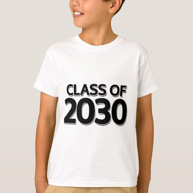 Klass 2030 t shirt (Framsida)