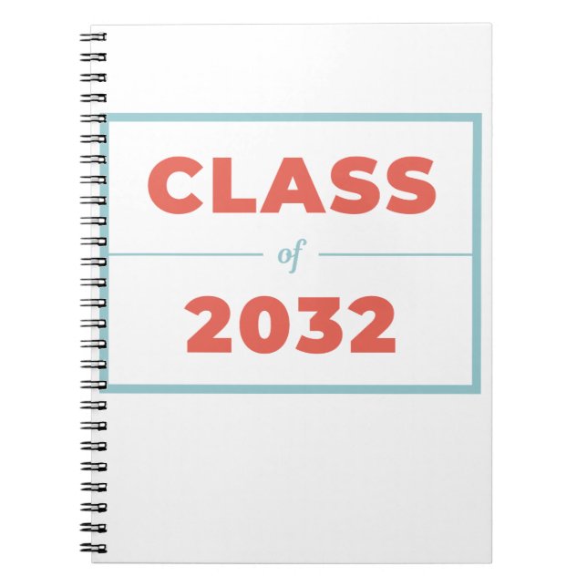 Klass 2032 anteckningsbok (Framsidan)