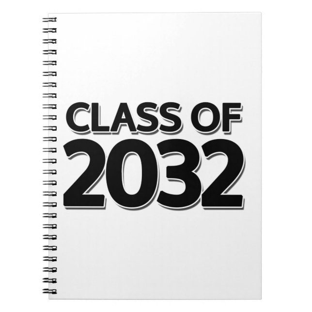 Klass 2032 anteckningsbok (Framsidan)