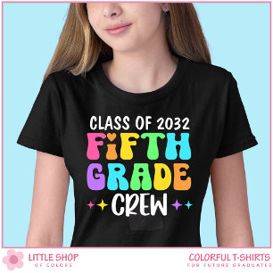Klass 2032 Femte Klassens Besättning Tillbaka till T Shirt