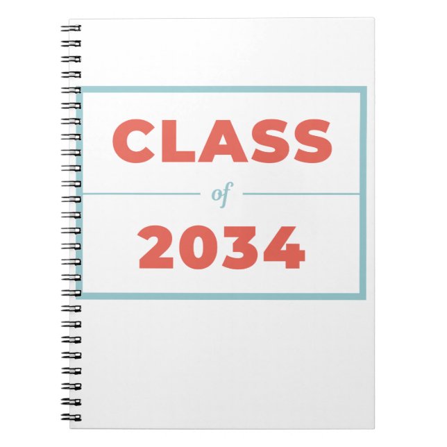 Klass 2034 anteckningsbok (Framsidan)