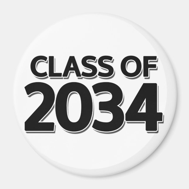 Klass 2034 magnet (Framsidan)