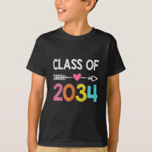 Klass 2034 T-Shirt Grow with Me Kindergarten