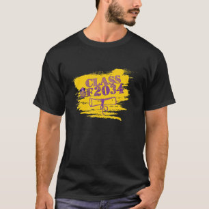 Klass 2034 - tillväxt med mig Första dagen i skola T Shirt