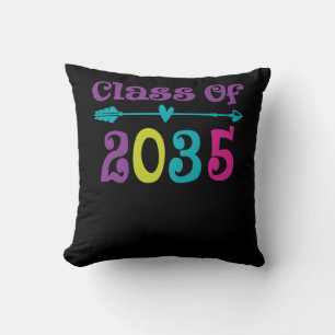 Klass 2035 Kindergarten Pre K Grow with Me Grad Kudde