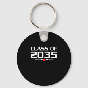 Klass 2035 Kindergarten Pre K Grow with Me Grad Nyckelring