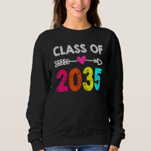 Klass 2035 Kindergarten Pre K Grow with Me Grad T Shirt