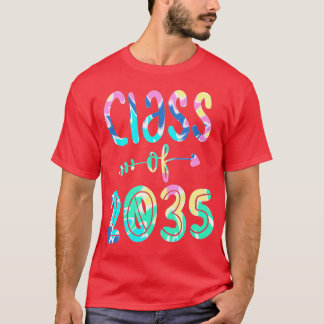 Klass 2035 Kindergarten Pre K Grow with Me Grad T Shirt