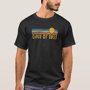 Klass 2035: Retro Sunset Graphic Senior 2035 T Shirt