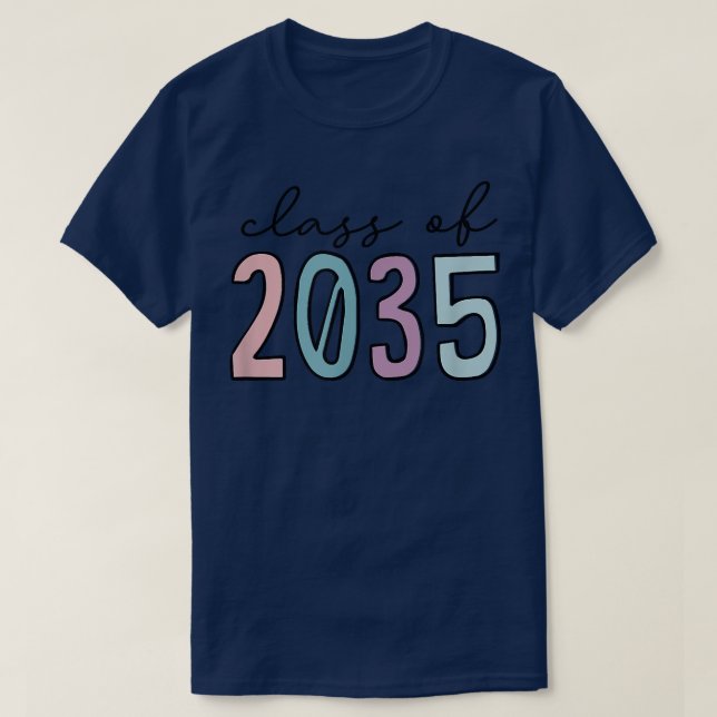 Klass 2035  t shirt (Design framsida)