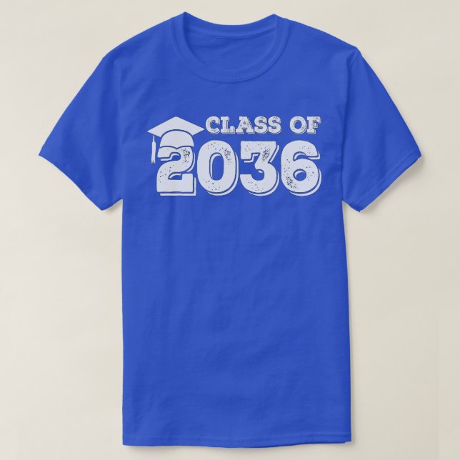 Klass 2036: Högre Studenten 2036 T Shirt (Design framsida)