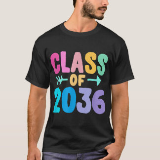 Klass 2036 Studenten med T-Shirt