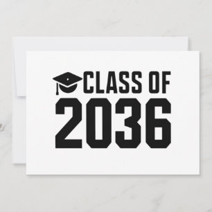 Klass 2036 Väx Med Mig Tillbaka till skolan Inbjudningar