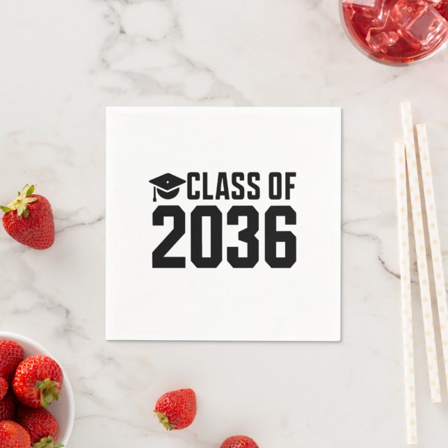 Klass 2036 Väx Med Mig Tillbaka Till Skolan Pappersservett (Insitu)