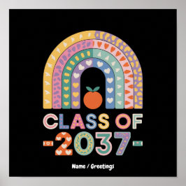 Klass 2037 Förskoleklass till Examen Gåvor Poster