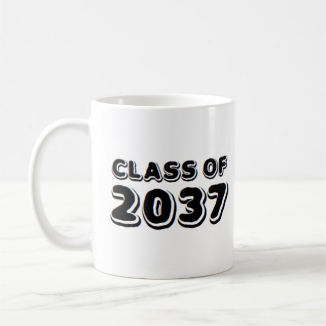 klass 2037 kaffe mugg (Vänster)