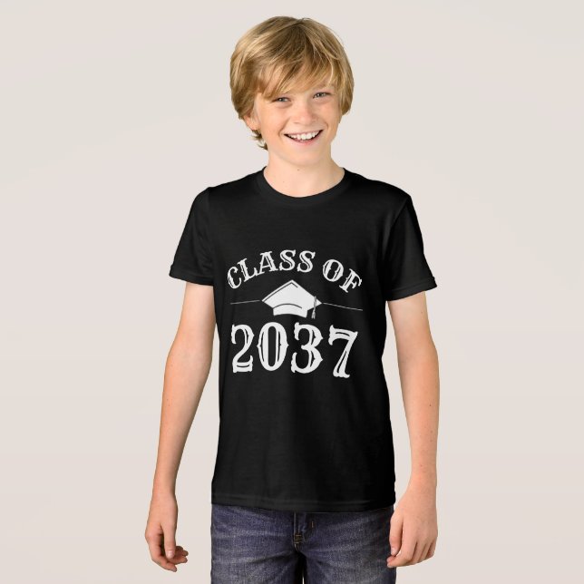 Klass 2037: Kindergarten School First Day Tshirt T Shirt (Framsida Full)