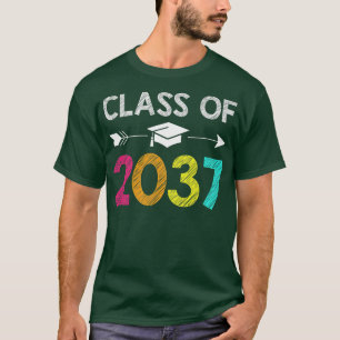 Klass 2037 - tillväxt med mig Kindergarten Student T Shirt