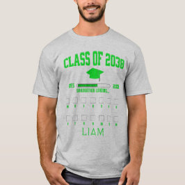 Klass 2038 PK-12 Första Grönten i skolan T Shirt