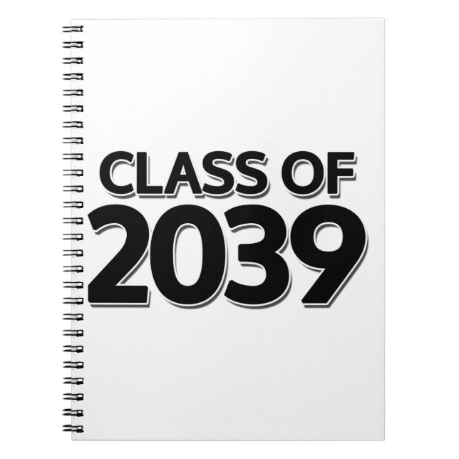 Klass 2039 anteckningsbok (Framsidan)