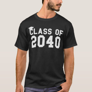 Klass 2040 - tillväxt med mig Första skoldagen T Shirt